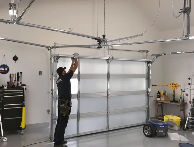 Kendall Garage Door Repair certified team performing precision garage door installation in Kendall