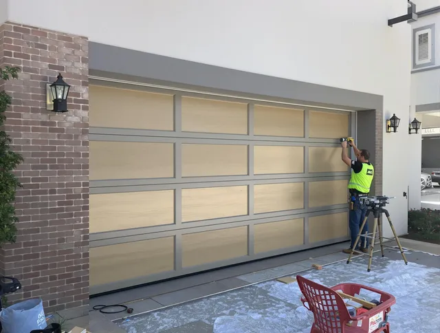 Garage door replacement service by Kendall Garage Door Repair in Kendall
