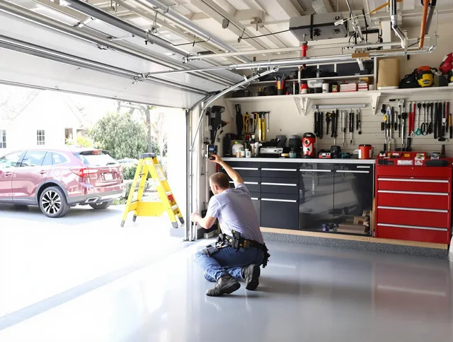 Local garage door repair service by Kendall Garage Door Repair in Kendall