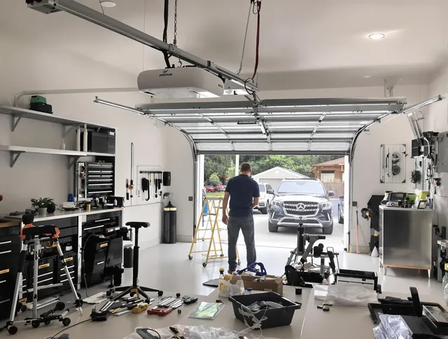 Garage door opener installation by Kendall Garage Door Repair in Kendall