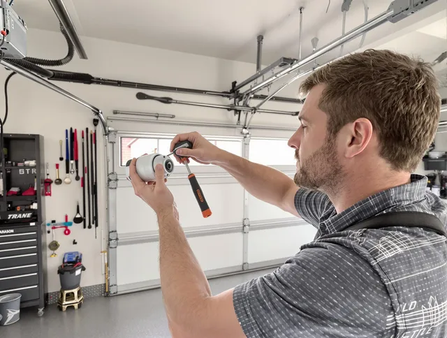 Garage door opener repair service by Kendall Garage Door Repair in Kendall